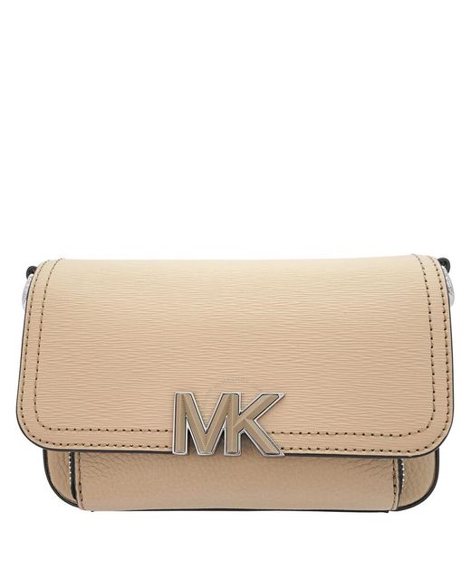 Michael Kors Natural Hudson Leather Camera Crsbody Bag for men