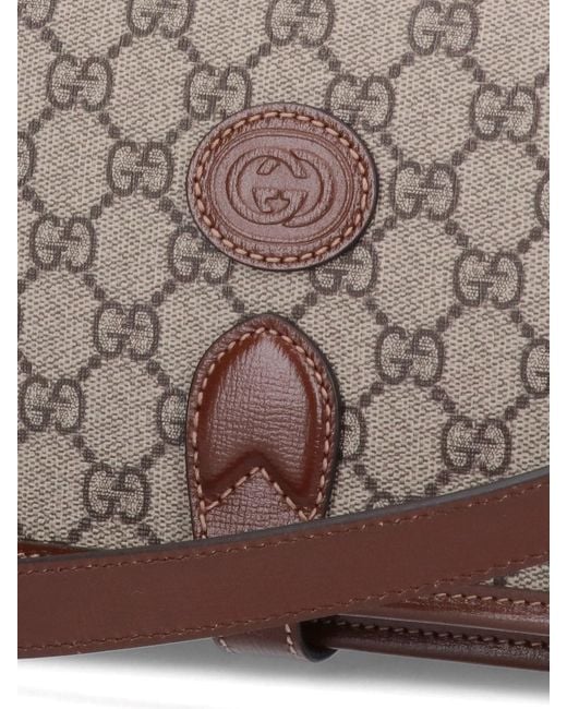 Gucci Brown Gg Mini Bag for men