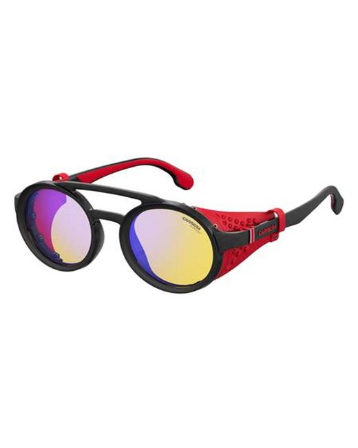 Carrera Black Yellow Round Sunglasses 5046/s 0003/hw 49