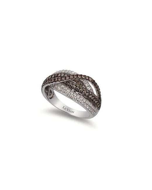 Le Vian White Ladies Chocolate Gladiator Rings Set for men