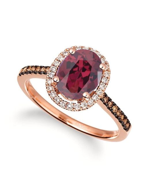 Le Vian Pink Ladies Semi-Precious Rings Set