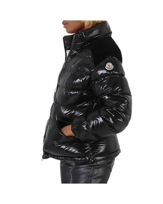 Moncler Black Celepine Quilted Short Down Jacket