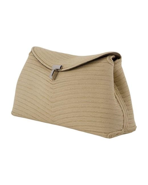 Totême Natural Canvas Clutch