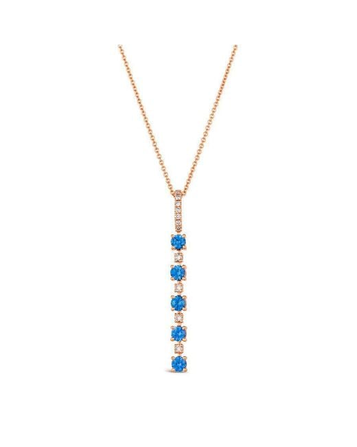Le Vian Metallic Ladies Chandliers Pendant Necklace Set for men