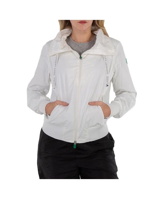 Save The Duck Gray Karin Bomber Rain Jacket, Brand Size 3 for men