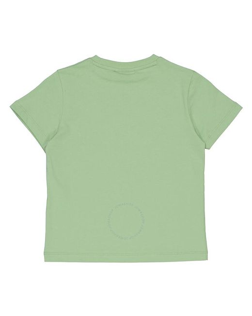 Save The Duck Green Kids Mint Think Higher Printed T-shirt