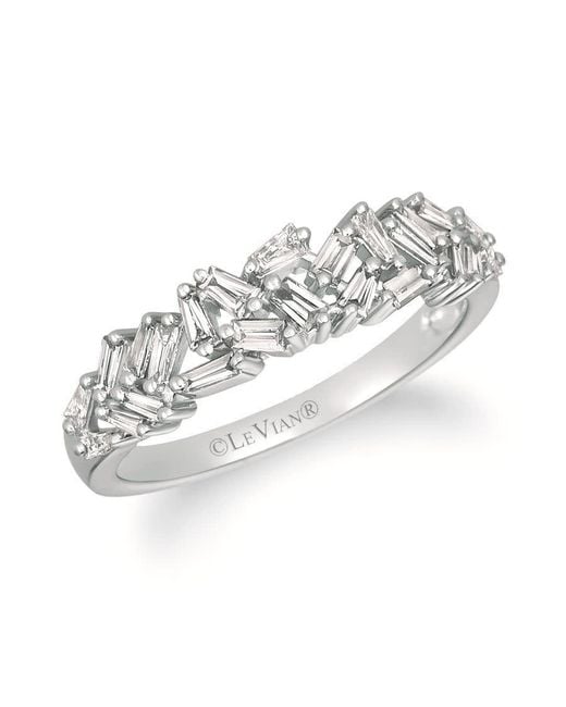 Le Vian White Baguette Frenzy Rings Set