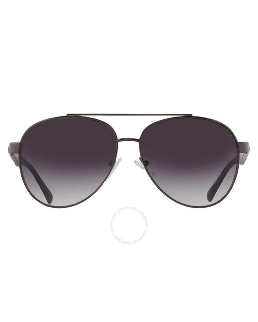 Kenneth Cole Purple Smoke Gradient Pilot Sunglasses Kc1394 08b 59 for men