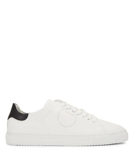 Axel Arigato White Clean 90 Low-Top Leather Sneakers, Brand Size 42 Us for men