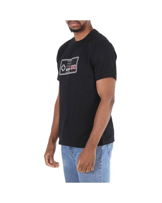 Mostly Heard Rarely Seen Black Gadget Print T-shirt for men