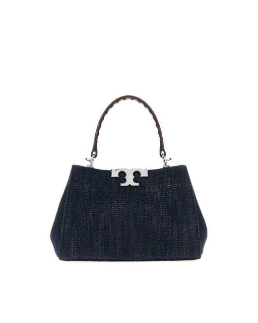 Tory Burch Blue Eleanor Top Handle Bag