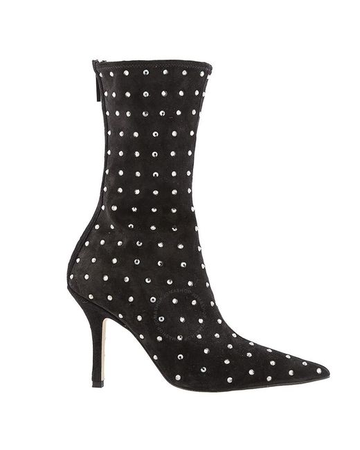 Paris Texas Black Diamond Holly Mama Ankle Boots
