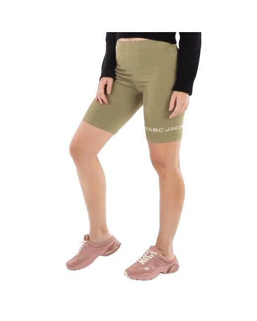 Marc Jacobs Green Marc Jacob The Sport Logo Shorts