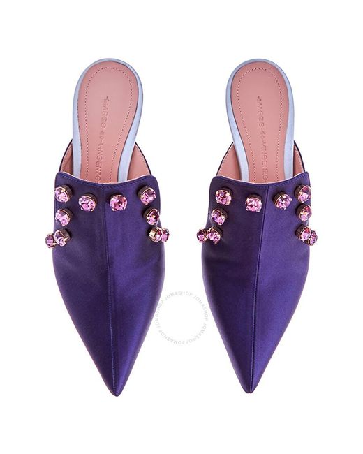 Marco De Vincenzo Purple Footwear