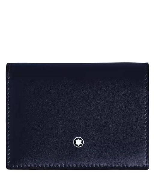 Montblanc Blue Soft Nano Continental Wallet