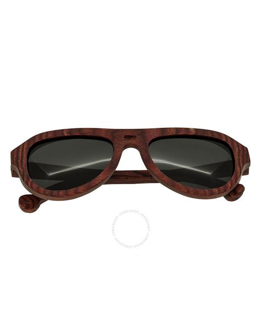 Spectrum Brown Keaulana Wood Sunglasses