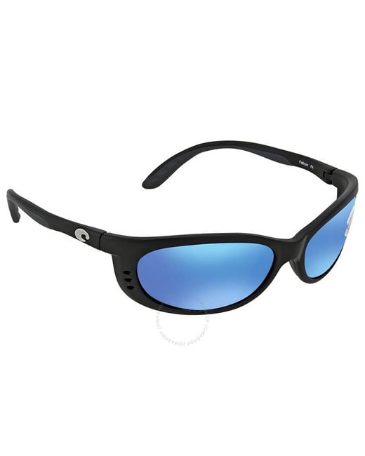 Costa Del Mar Fathom Blue Mirror Polarized Glass Sunglasses Fa 11 Obmglp 61 for men