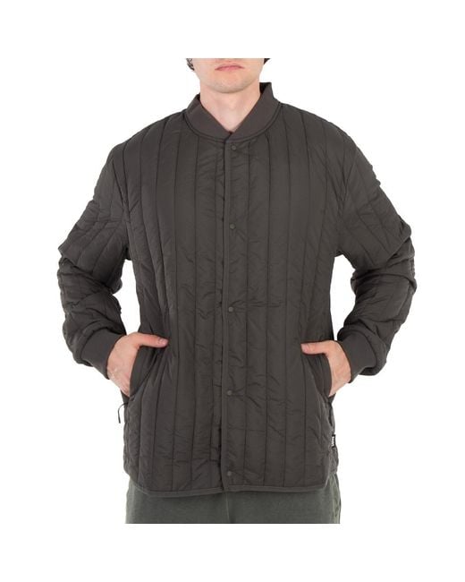 Rains Gray Banja Liner Bomber Jacket for men