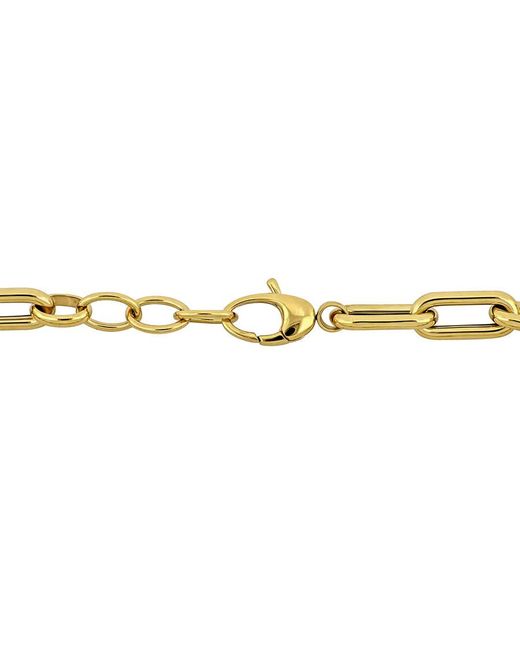Amour Metallic 5.8Mm Oval Link Bracelet for men