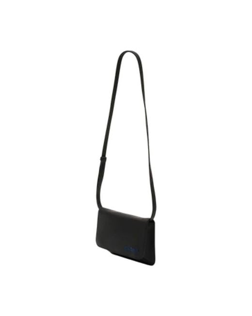 Marni Black Calfskin Leather Clutch for men