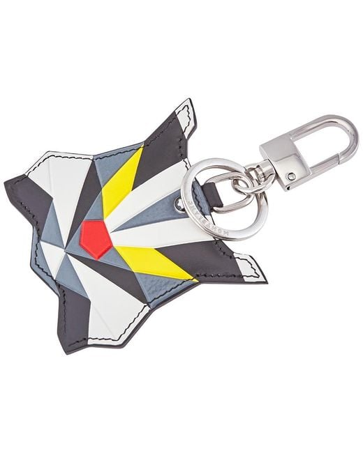 Montblanc Metallic Meisterstuck Soft Grain Key Fob Lynx