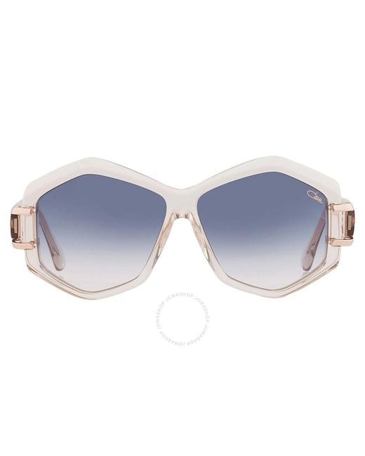 Cazal Blue Gradient Geometric Sunglasses 8507 003 58