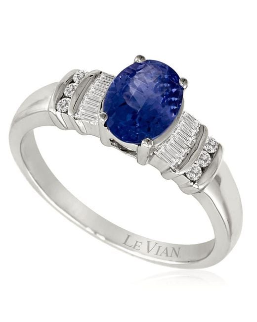 Le Vian Ladies Blueberry Tanzanite Rings Set