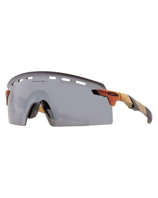 Oakley Gray Encoder Strike Vented Prizm Black Sport Sunglasses Oo9235 923512 39 for men