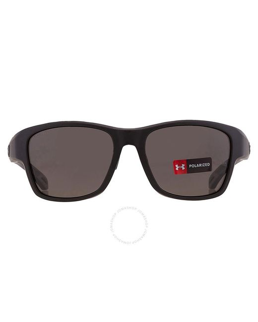 Under Armour Brown Grey Rectangular Sunglasses Ua 0009/f/s 36c 57 for men