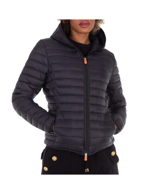 Save The Duck Black Dizy Giga Puffer Jacket