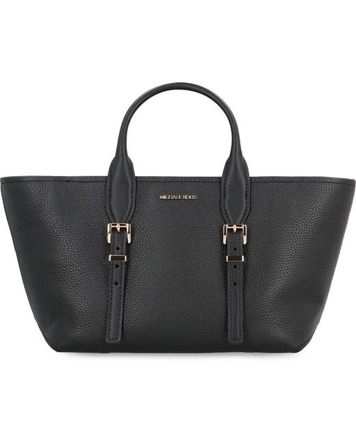 Michael Kors Black Michael Moore Satchel Bag