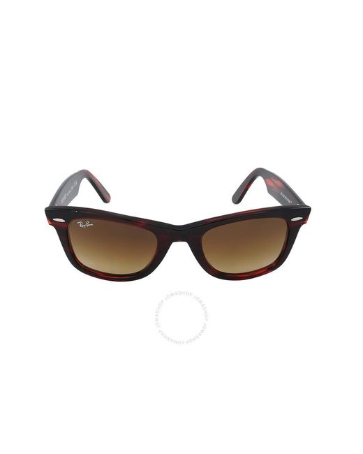 Ray-Ban Multicolor Original Wayfarer Bio Acetate Brown Gradient Square Sunglasses