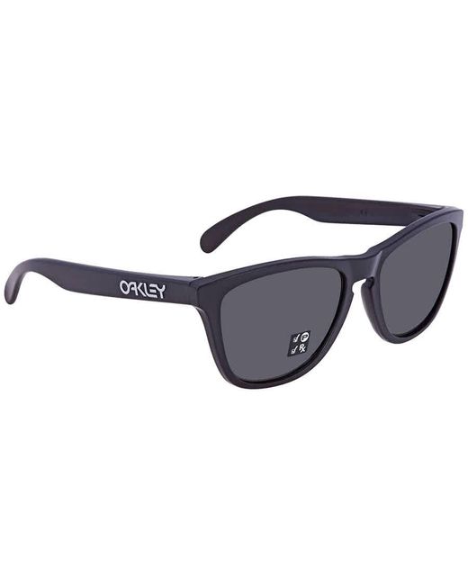 Oakley Blue Frogskins Prizm Polarized Square Sunglasses Oo9013 9013f7
