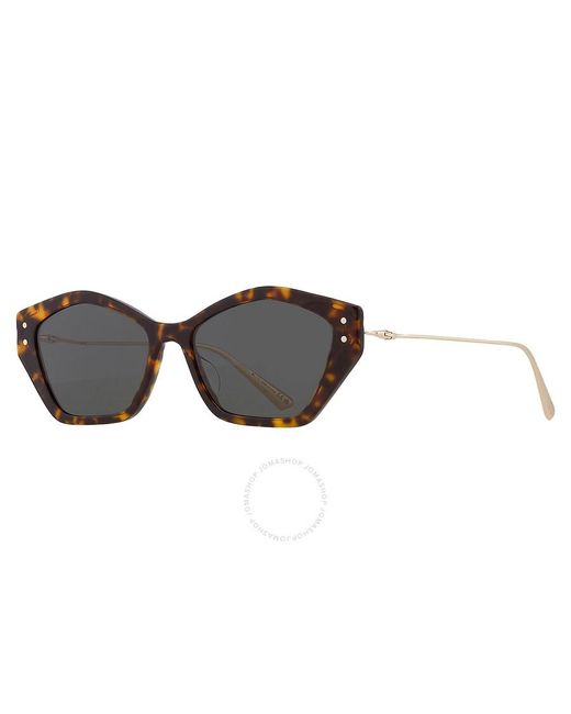 Dior Brown Geometric Sunglasses Miss S1u Cd40107u 52n 56
