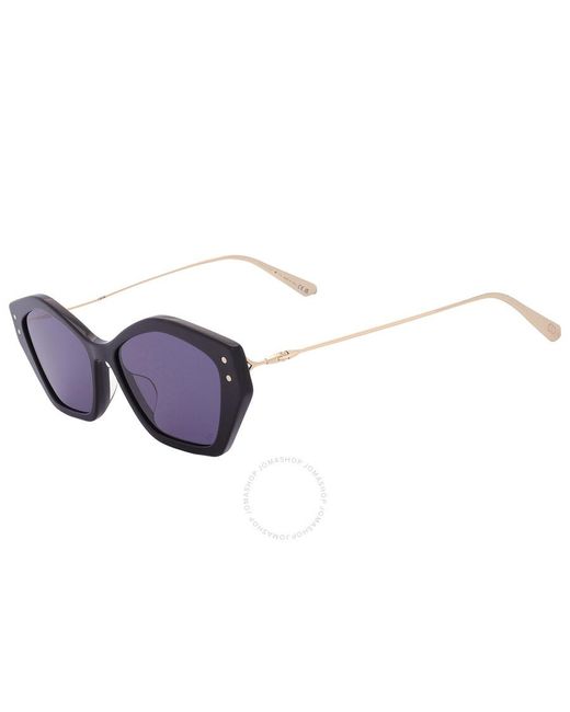 Dior Blue Geometric Sunglasses Miss S1u Cd40107u 01v 56