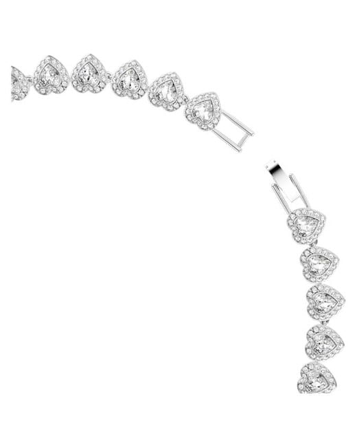 Swarovski Metallic Ariana Grande X Mixed Cuts Tennis Necklace