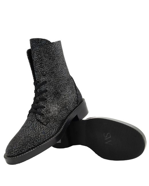 Stuart Weitzman Black Sondra Ankle Boots