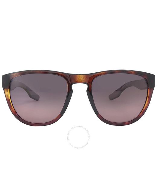Costa Del Mar Brown Irie Rose Gradient Polarized Glass Oval Sunglasses 6s9082 908209 55