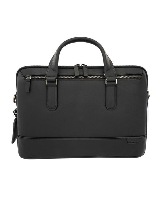 Tumi Black Sycamore Slim Briefcase Briefcase