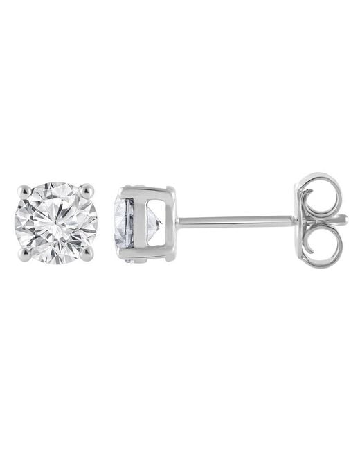 Brilliant Diamond Metallic 10Kt 1.00 Carat Lab Grown Diamond Stud Earrings For for men