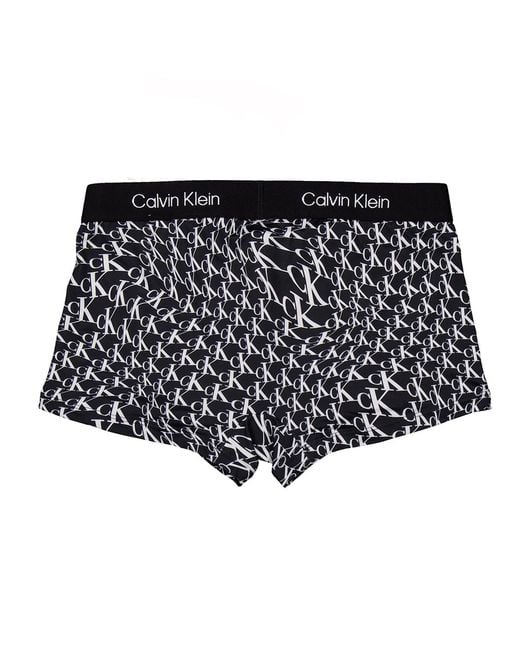 Calvin Klein Black 1996 Micro Low Rise Trunks for men