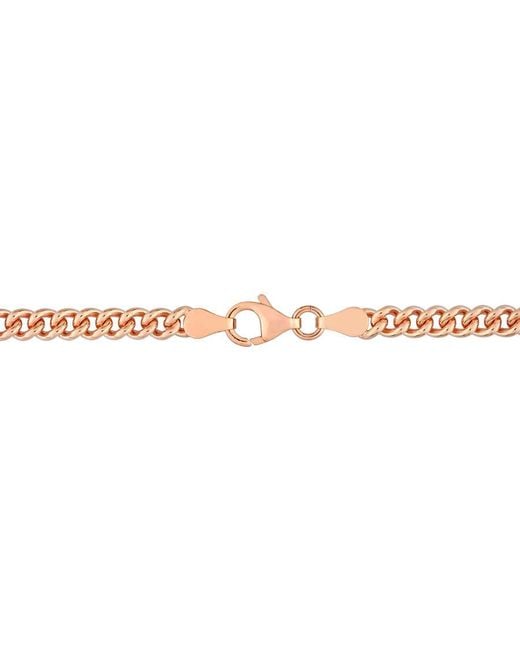 Amour Metallic 4.4Mm Curb Link Chain Necklace