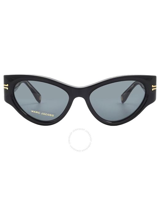 Marc Jacobs Gray Grey Cat Eye Sunglasses Mj 1045/s 0807/ir 53