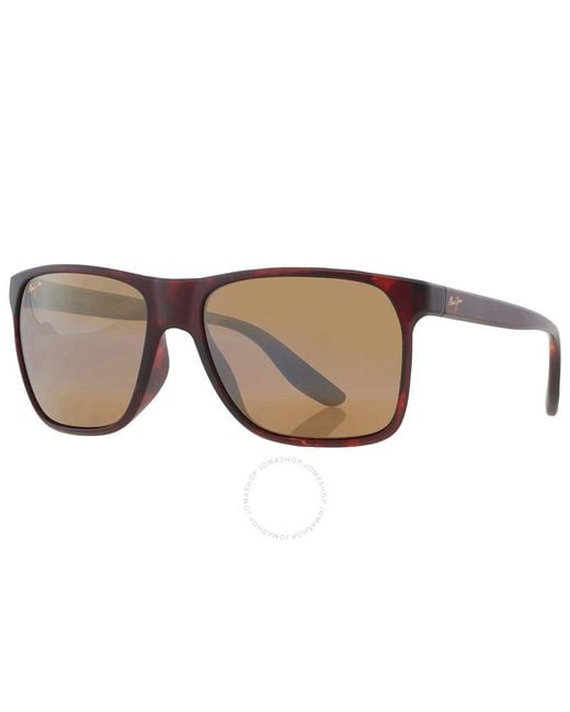 Maui Jim Brown Pailolo Hcl Bronze Rectangular Sunglasses H603-10 59 for men