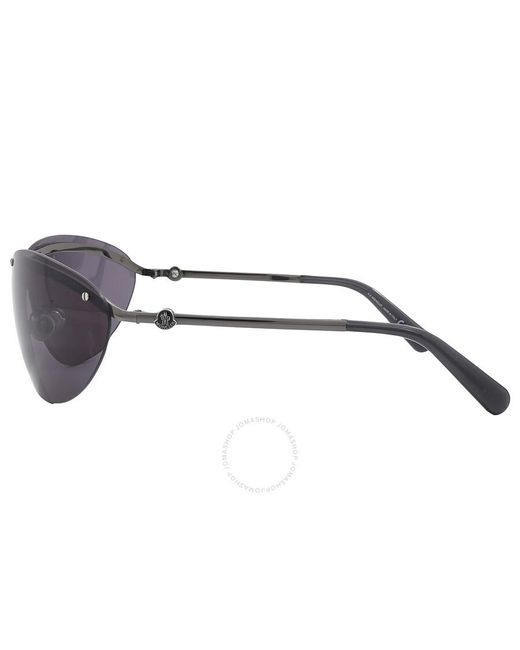 Moncler Purple Smoke Shield Sunglasses Ml0255 08a 00