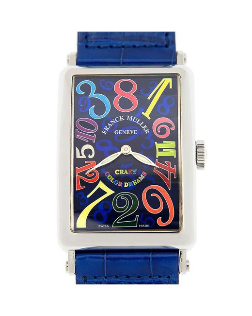 Franck Muller Crazy Color Dreams Quartz Blue Dial Unisex Watch 1200chcoldrm(ac)-bl