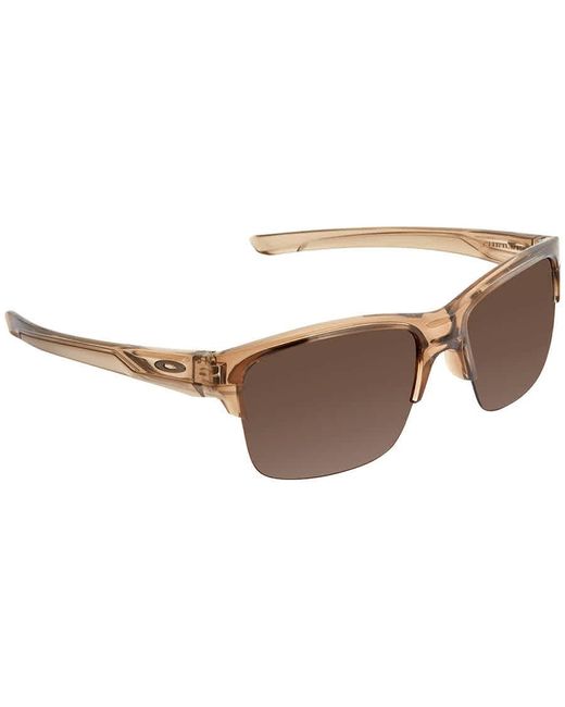 Oakley Brown Thinlink Dark Broze Sunglasses Sunglasses -63 for men