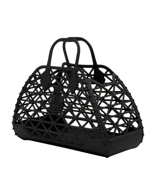 Vivienne Westwood Black X Ray Top Handle Bag