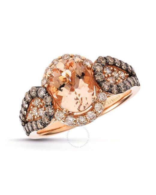 Le Vian Natural Ladies Peach Morganite Rings Set