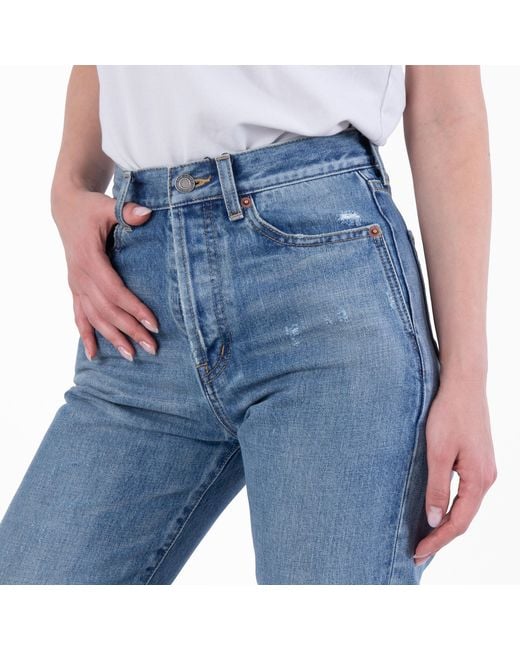 Saint Laurent Blue Slim Fit Denim Jeans, Waist